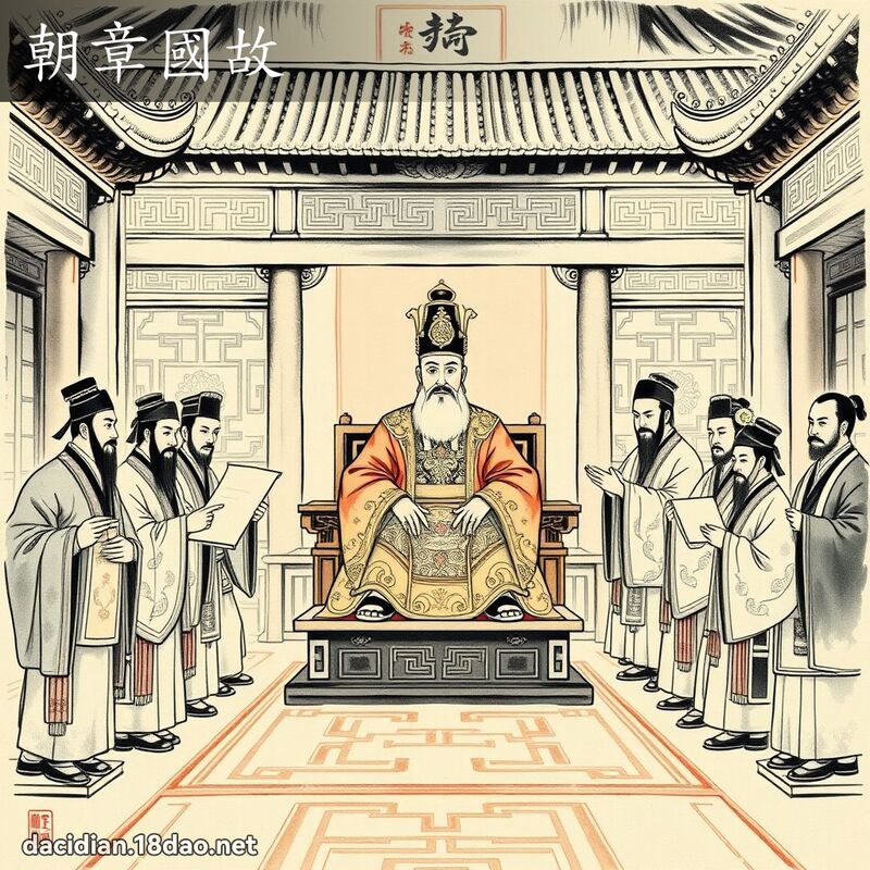 朝章國故 配图