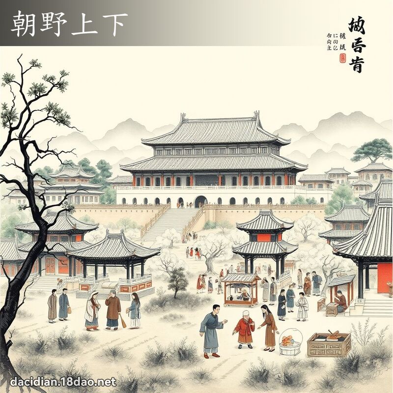 朝野上下 配图