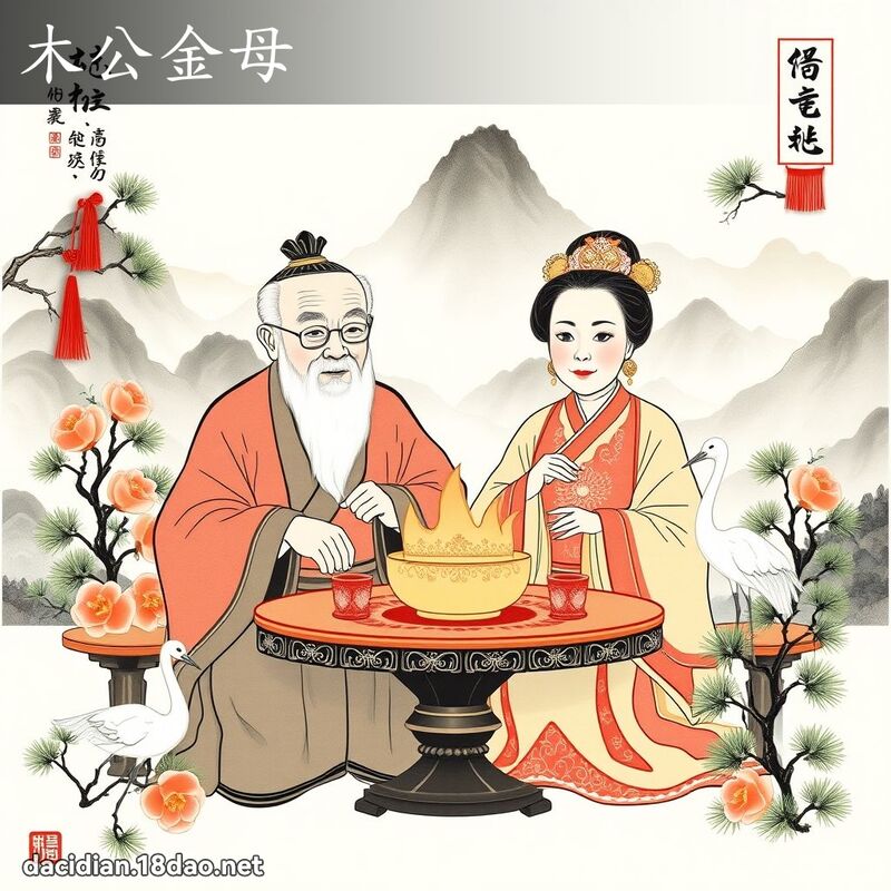 木公金母 配图