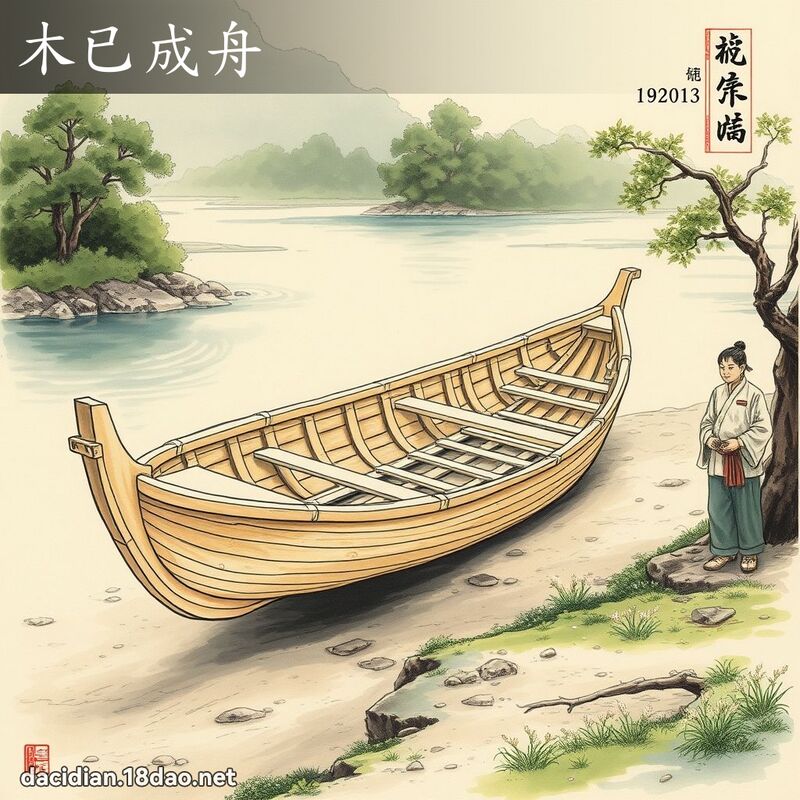 木已成舟 配图