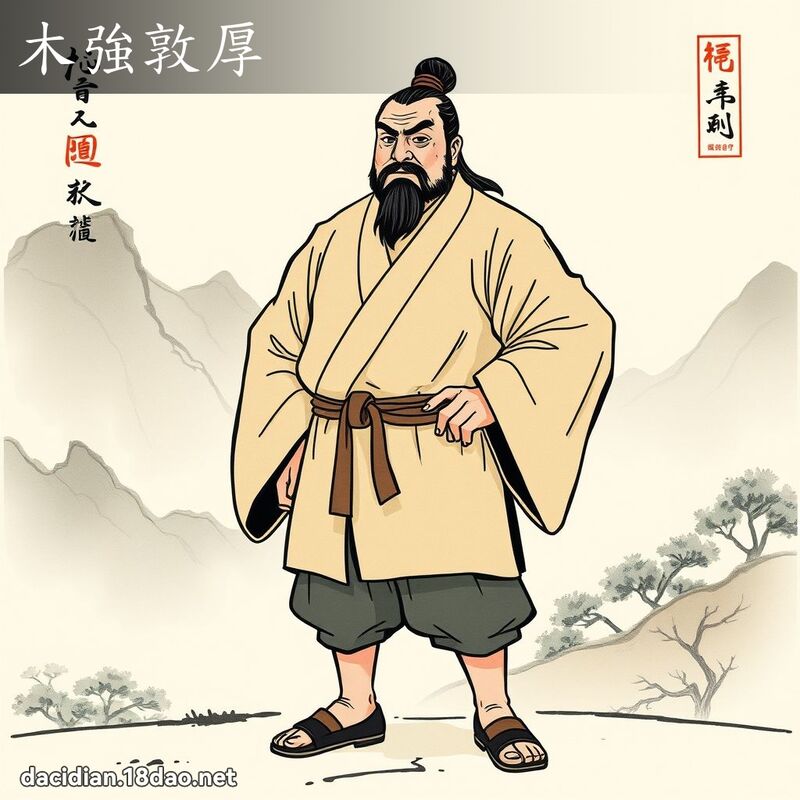 木強敦厚 配图