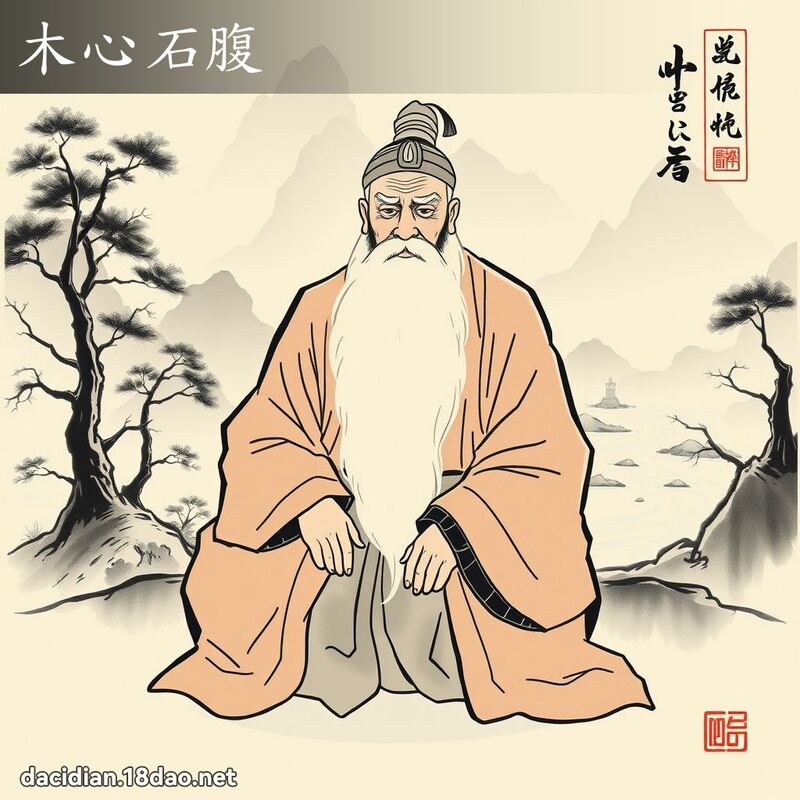 木心石腹 配图
