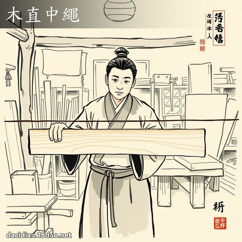 木直中繩 配图
