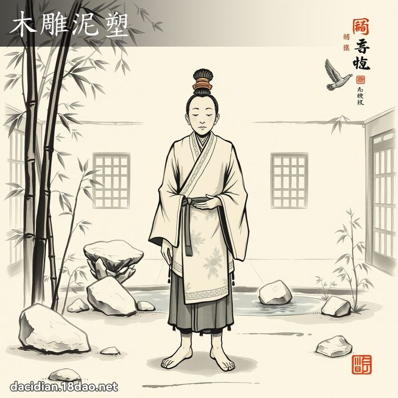 木雕泥塑 配图