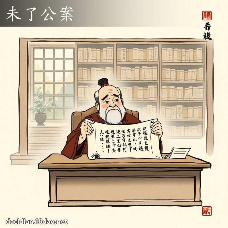 未了公案 配图