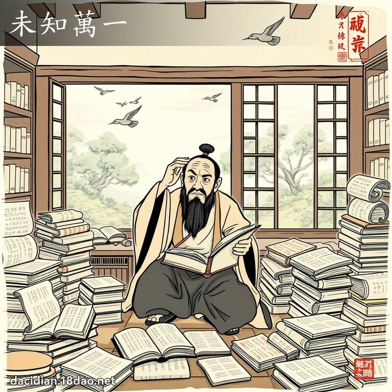 未知萬一 配图