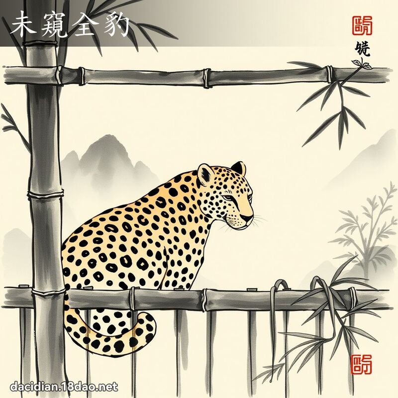 未窺全豹 配图