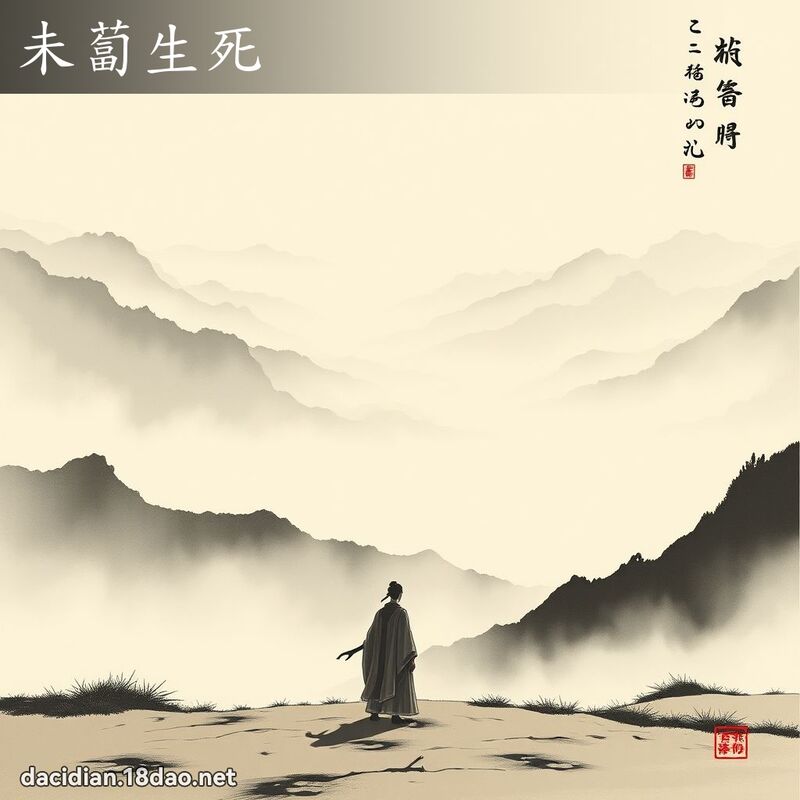 未蔔生死 配图