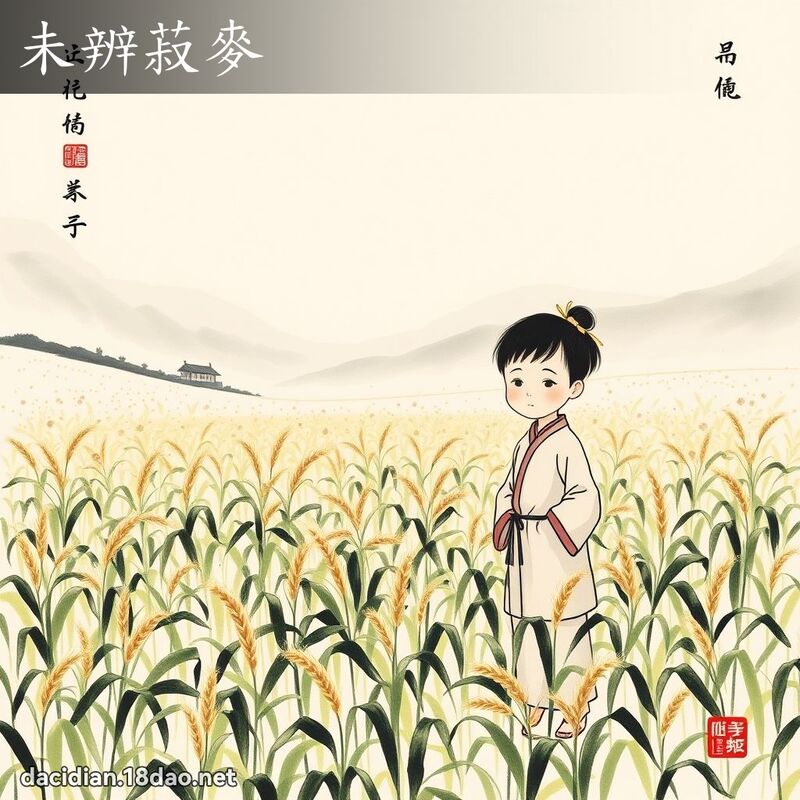 未辨菽麥 配图