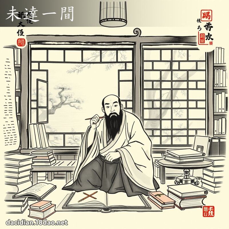 未達一間 配图