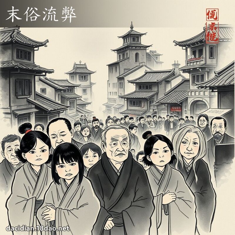 末俗流弊 配图