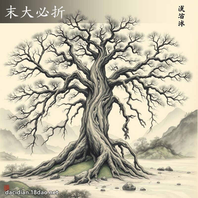 末大必折 配图