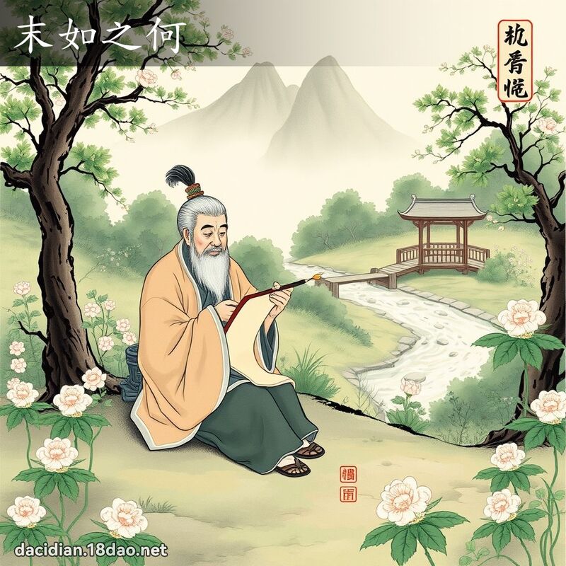 末如之何 配图
