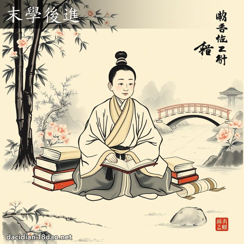 末學後進 配图
