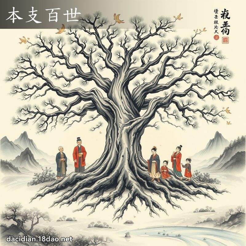 本支百世 配图