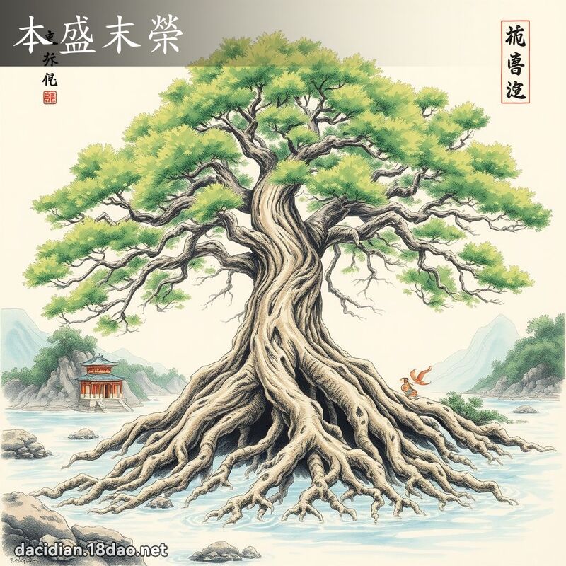 本盛末荣 配图