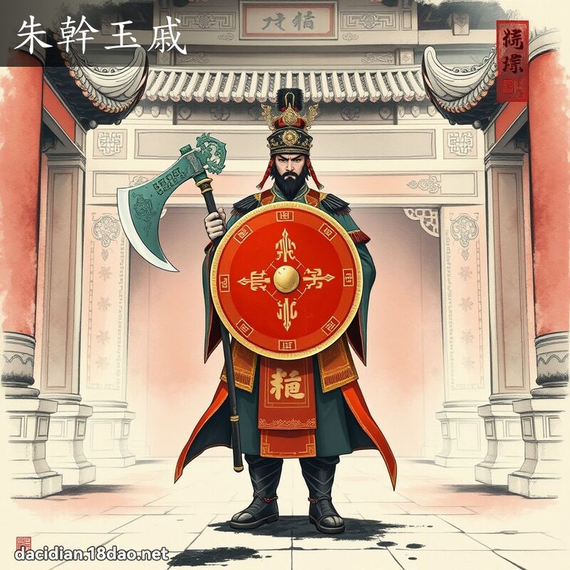 朱干玉戚 配图