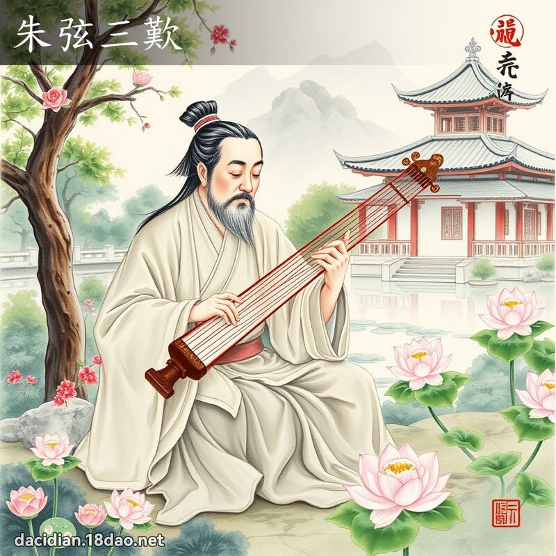 朱弦三叹 配图