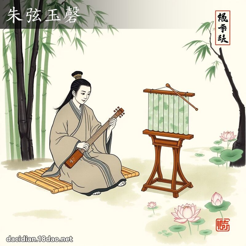 朱弦玉磬 配图