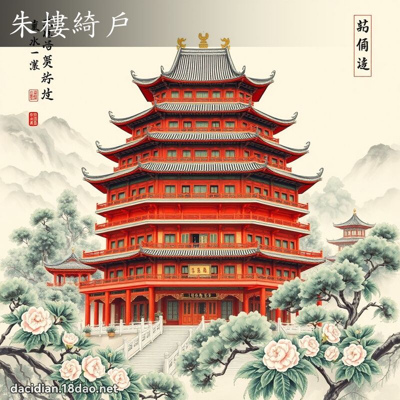 朱楼綺户 配图
