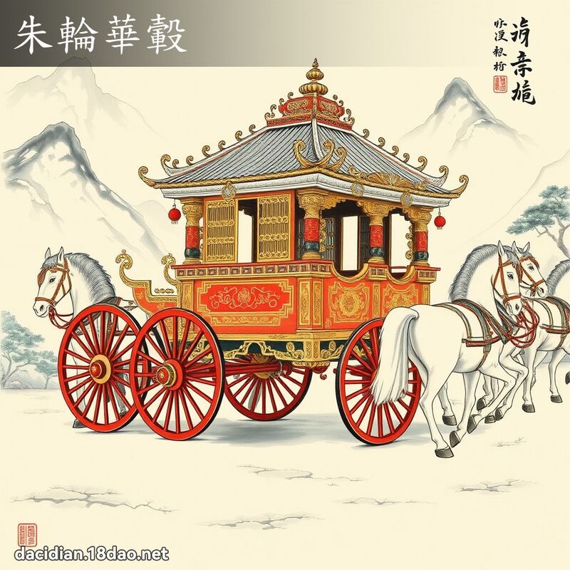 朱轮华轂 配图