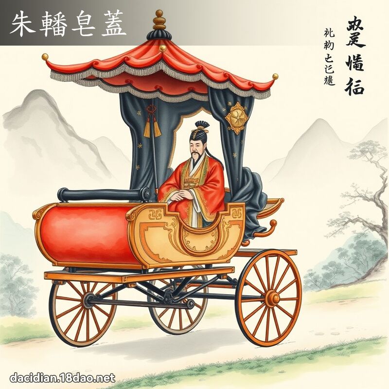 朱轓皂盖 配图