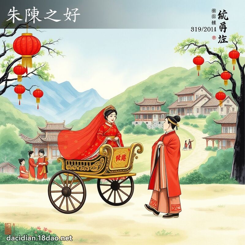朱陈之好 配图