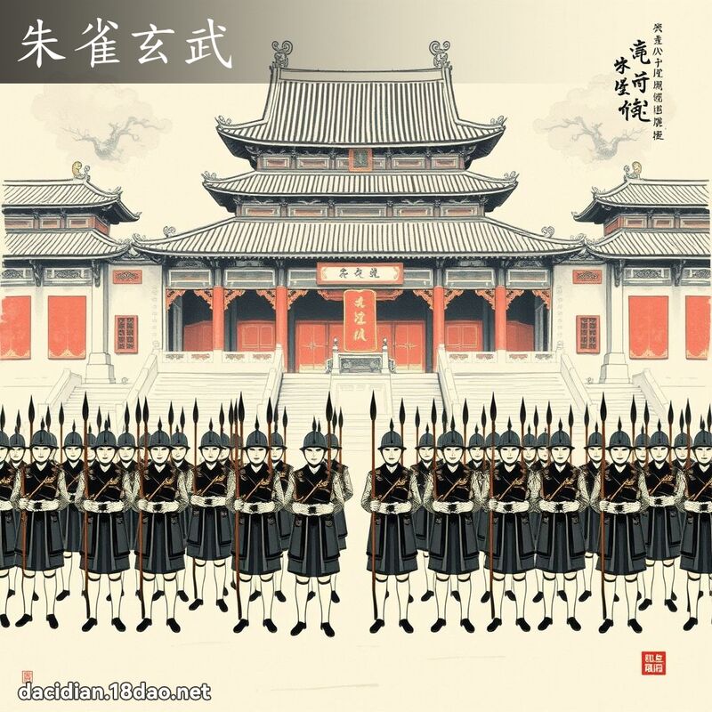朱雀玄武 配图