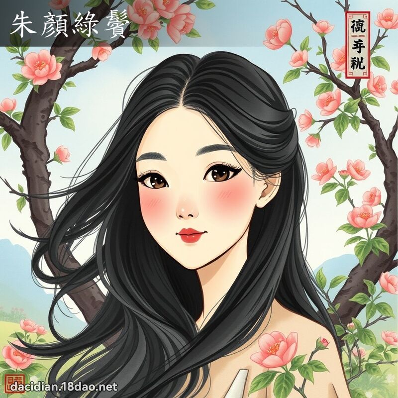 朱顏绿鬢 配图