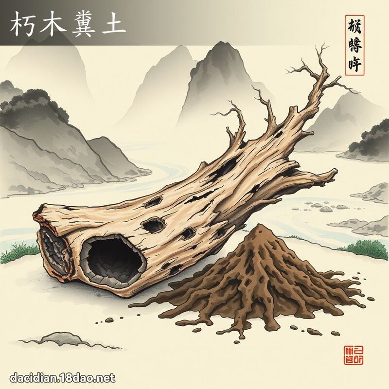 朽木粪土 配图