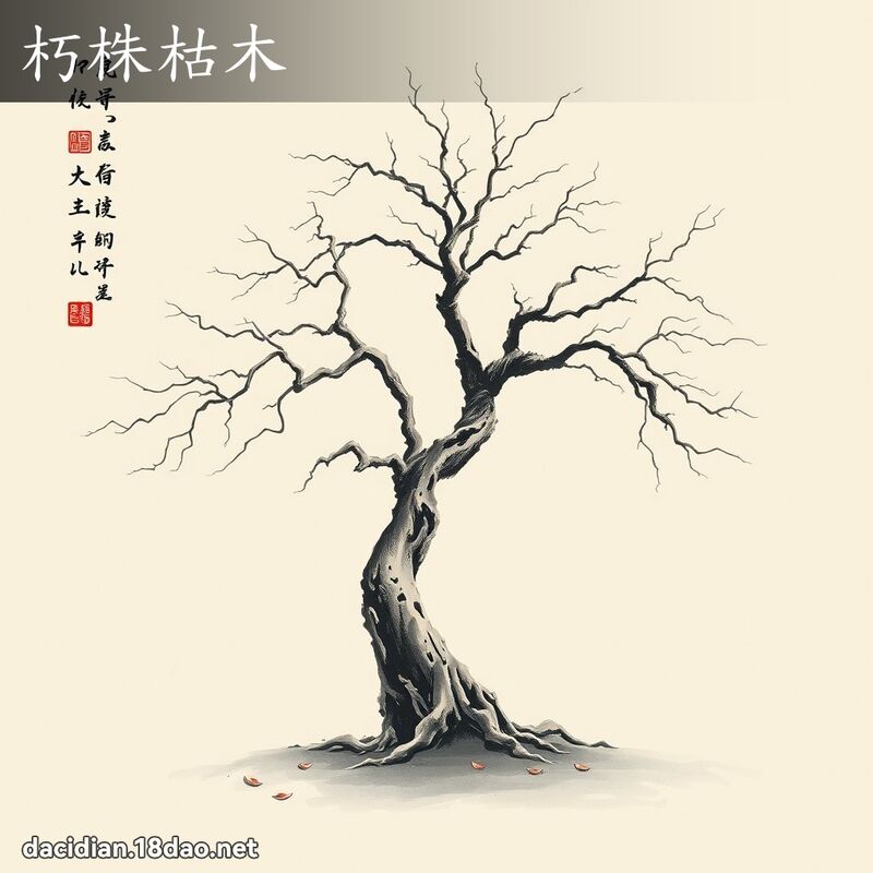 朽株枯木 配图