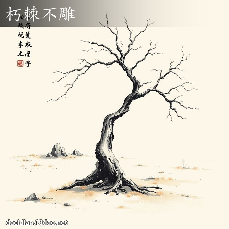 朽棘不雕 配图