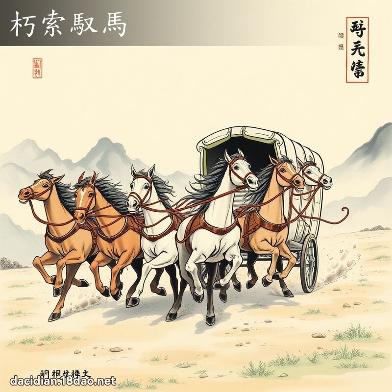 朽索驭马 配图