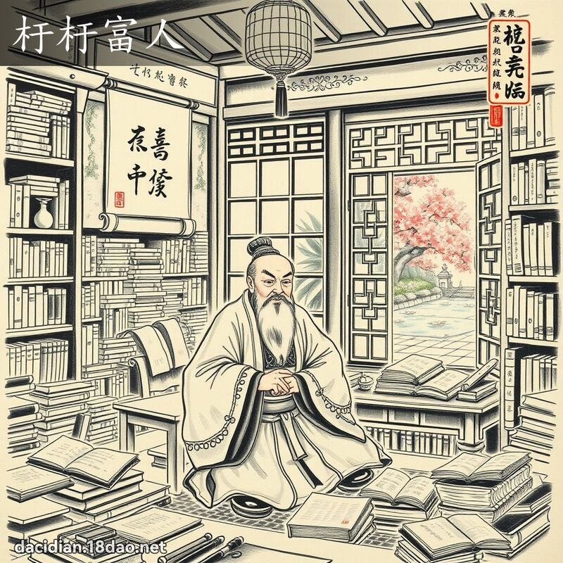 杅杅富人 配图
