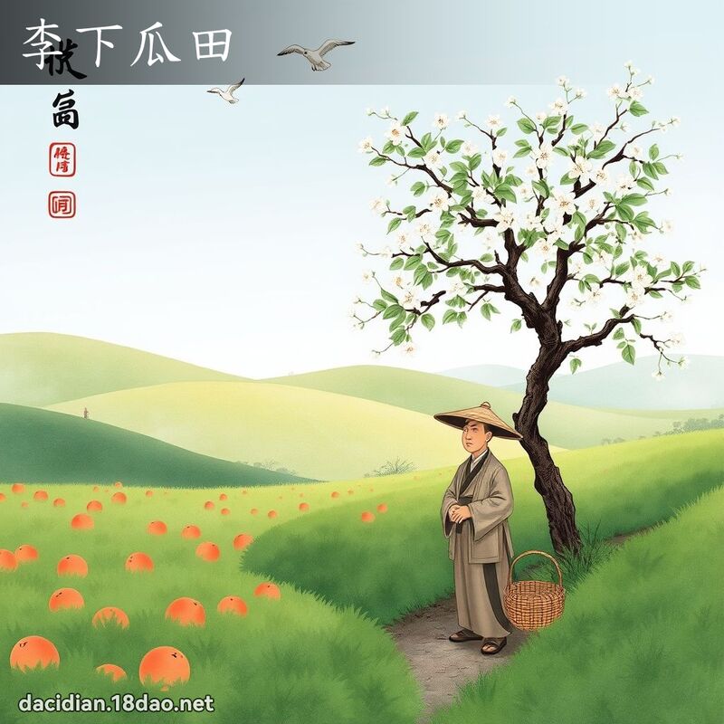 李下瓜田 配图