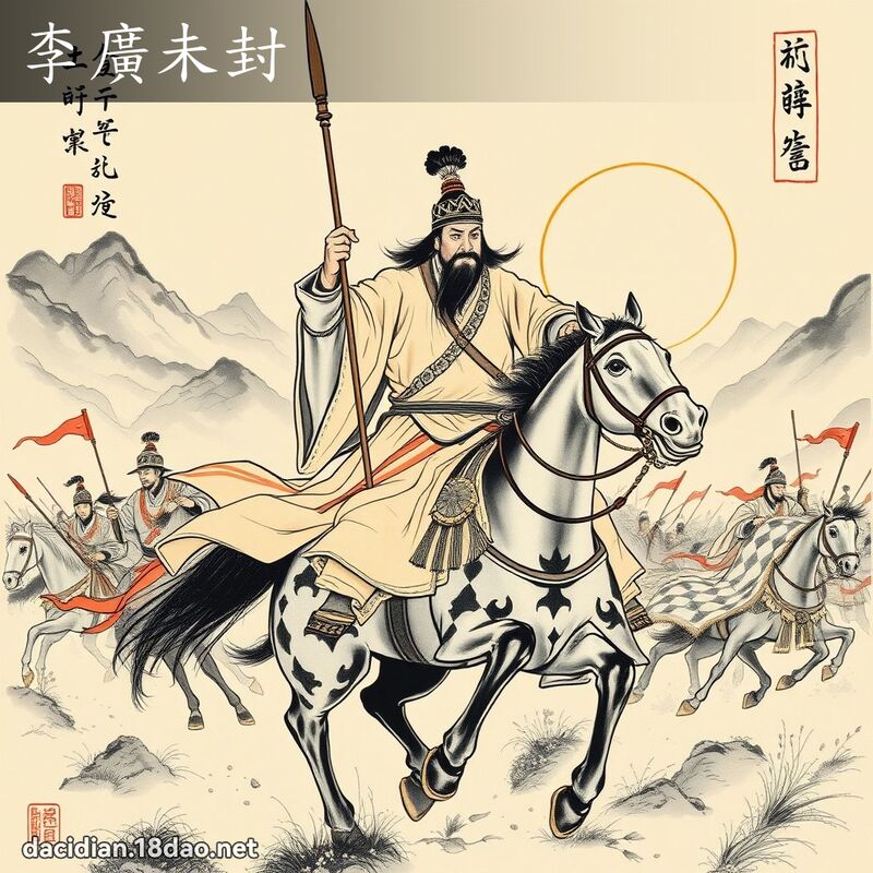 李广未封 配图
