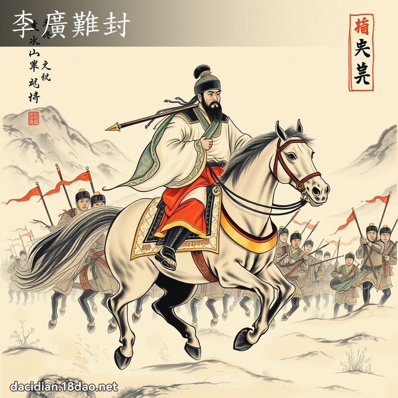 李广难封 配图