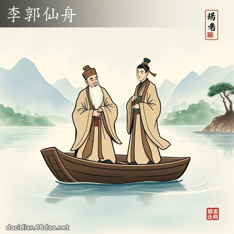 李郭仙舟 配图