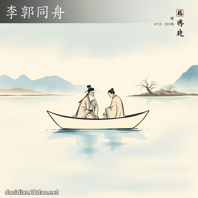 李郭同舟 配图