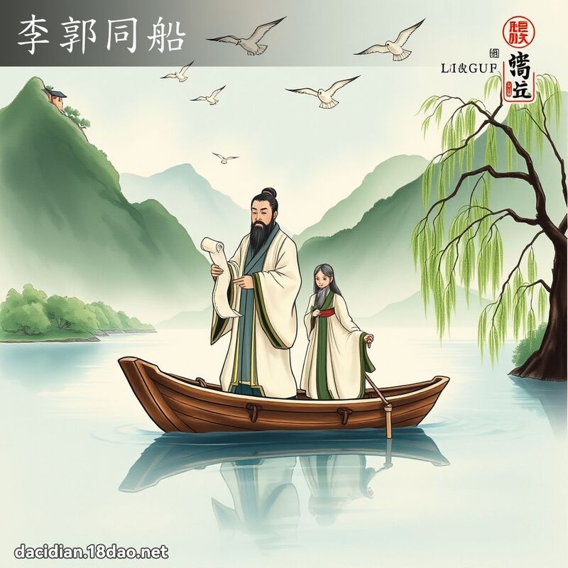 李郭同船 配图