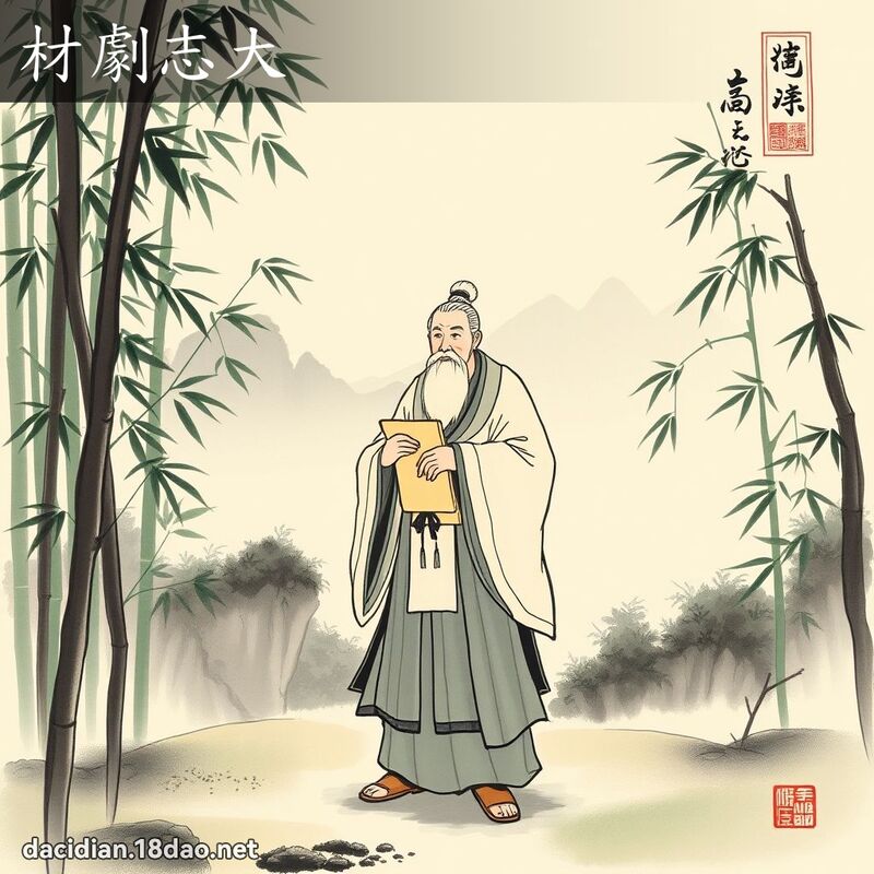 材剧志大 配图