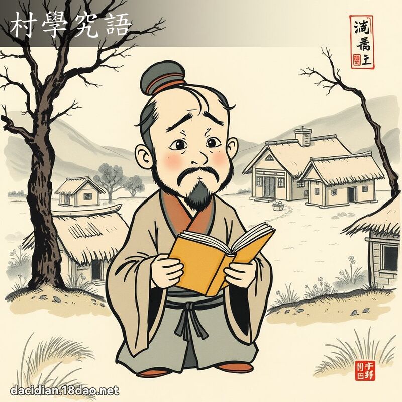 村學究語 配图