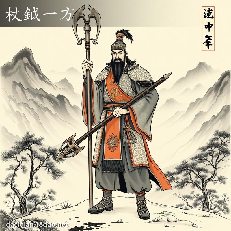 杖鉞一方 配图