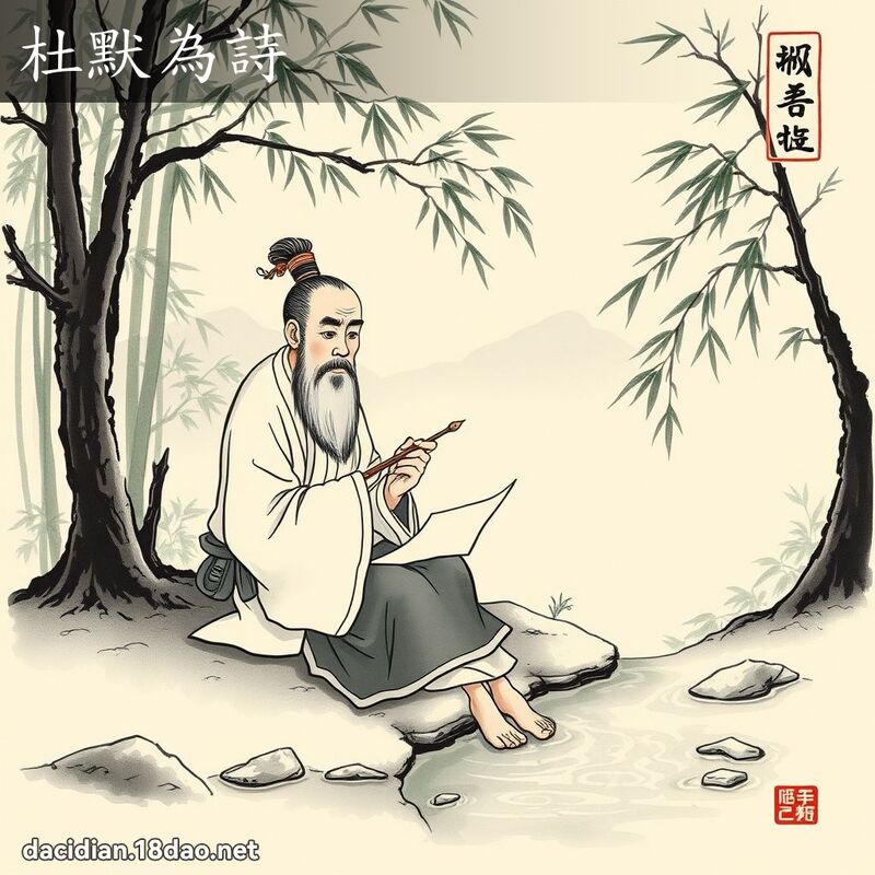 杜默為詩 配图