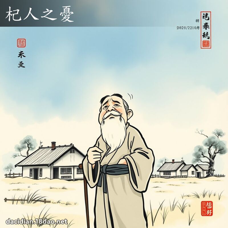 杞人之憂 配图