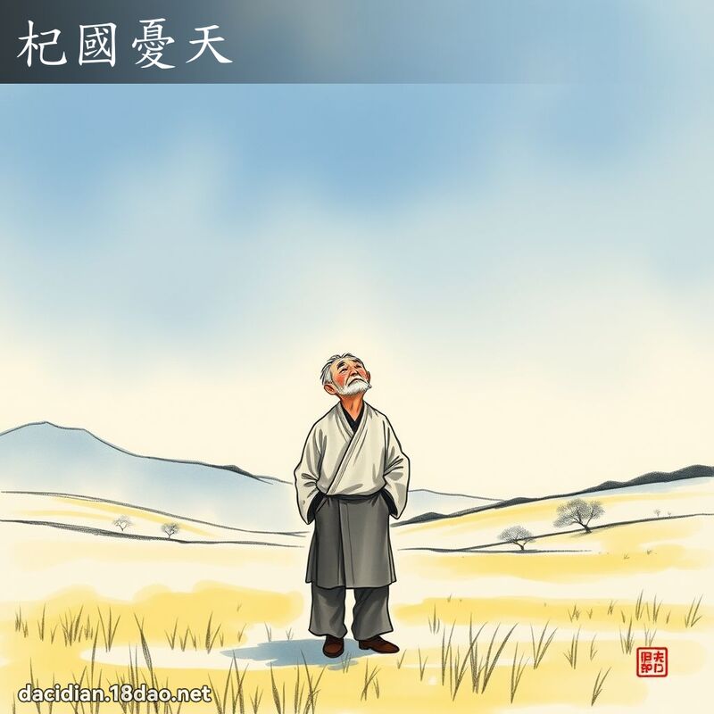杞國憂天 配图