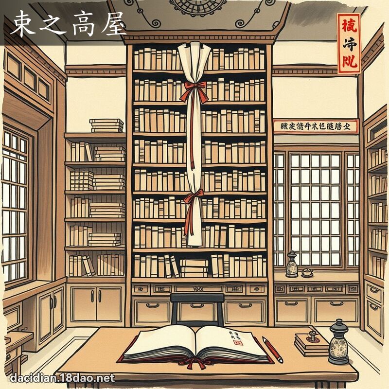束之高屋 配图
