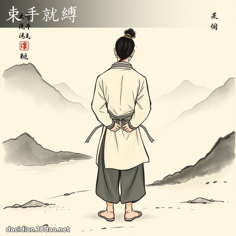 束手就縛 配图