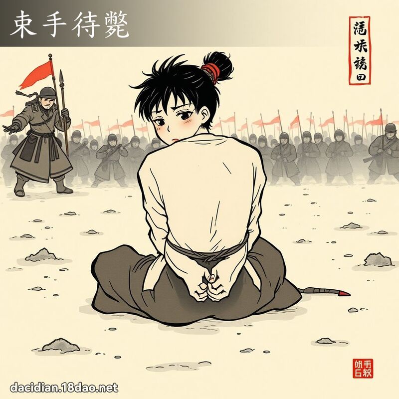 束手待斃 配图