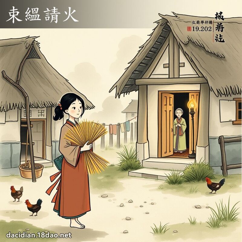 束縕请火 配图